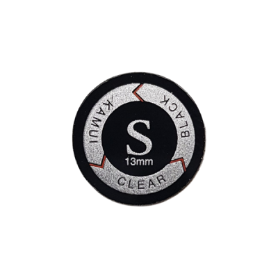 Leder Kamui Black Clear 13mm Soft